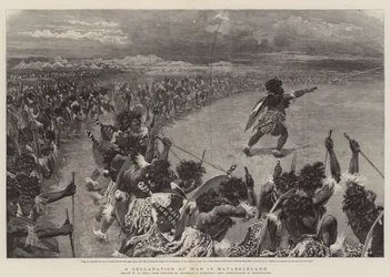 Kriegserklärung in Matabeleland